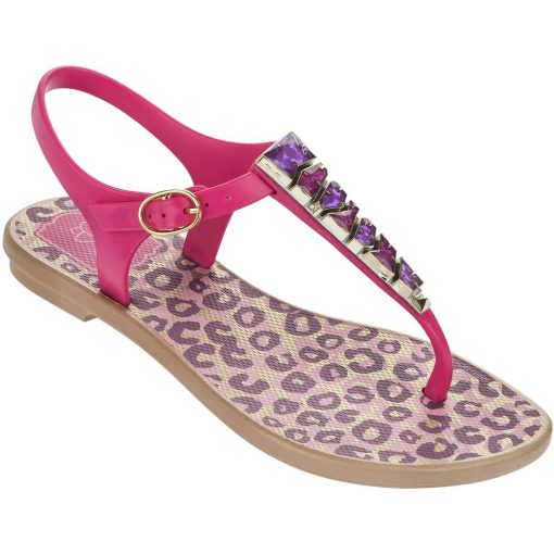 Grendha Jewel Sandal Kids gyerek szandál - bézs/rózsaszín 